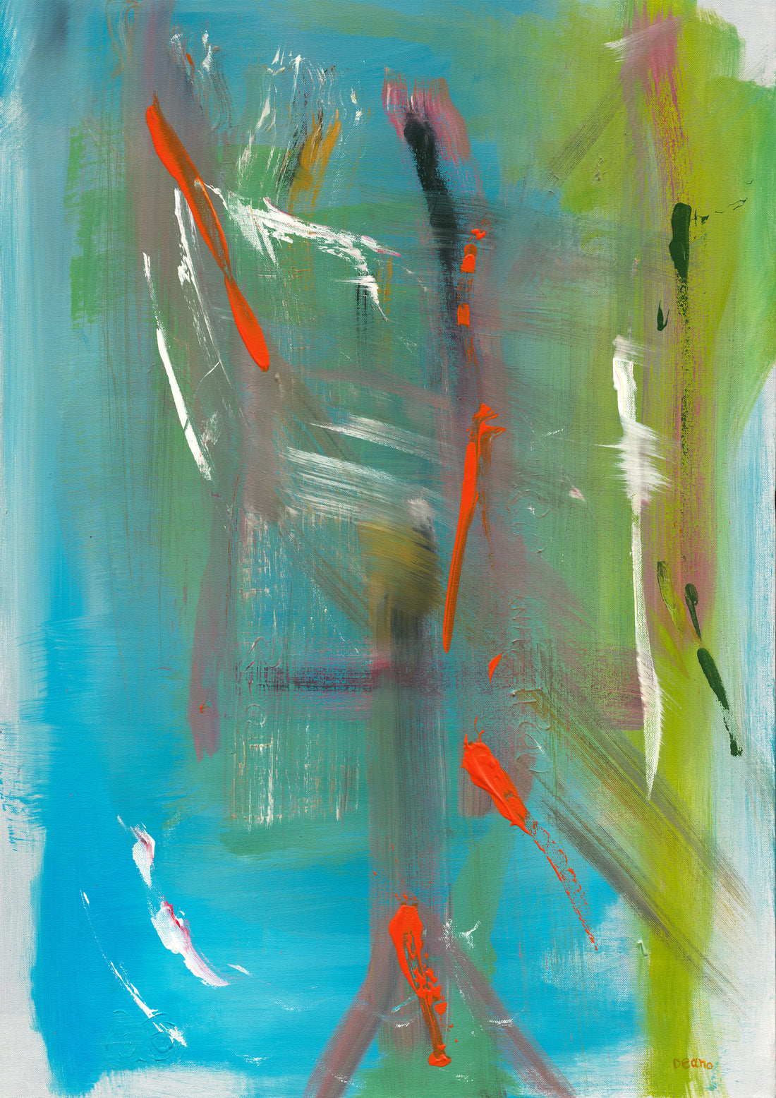 A detailed view of a limited-edition Giclée print titled &