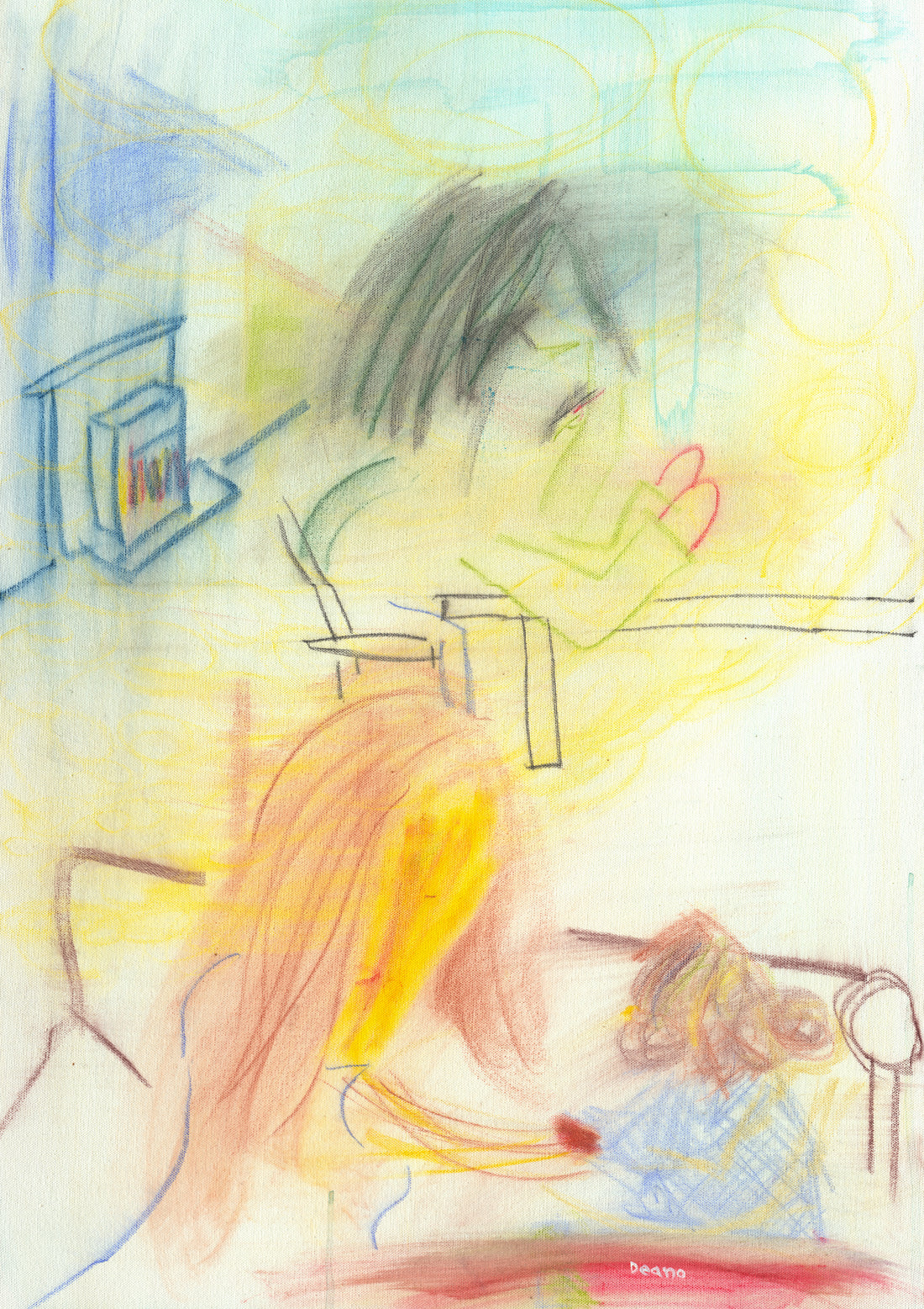 Close-up view of the limited-edition artwork &