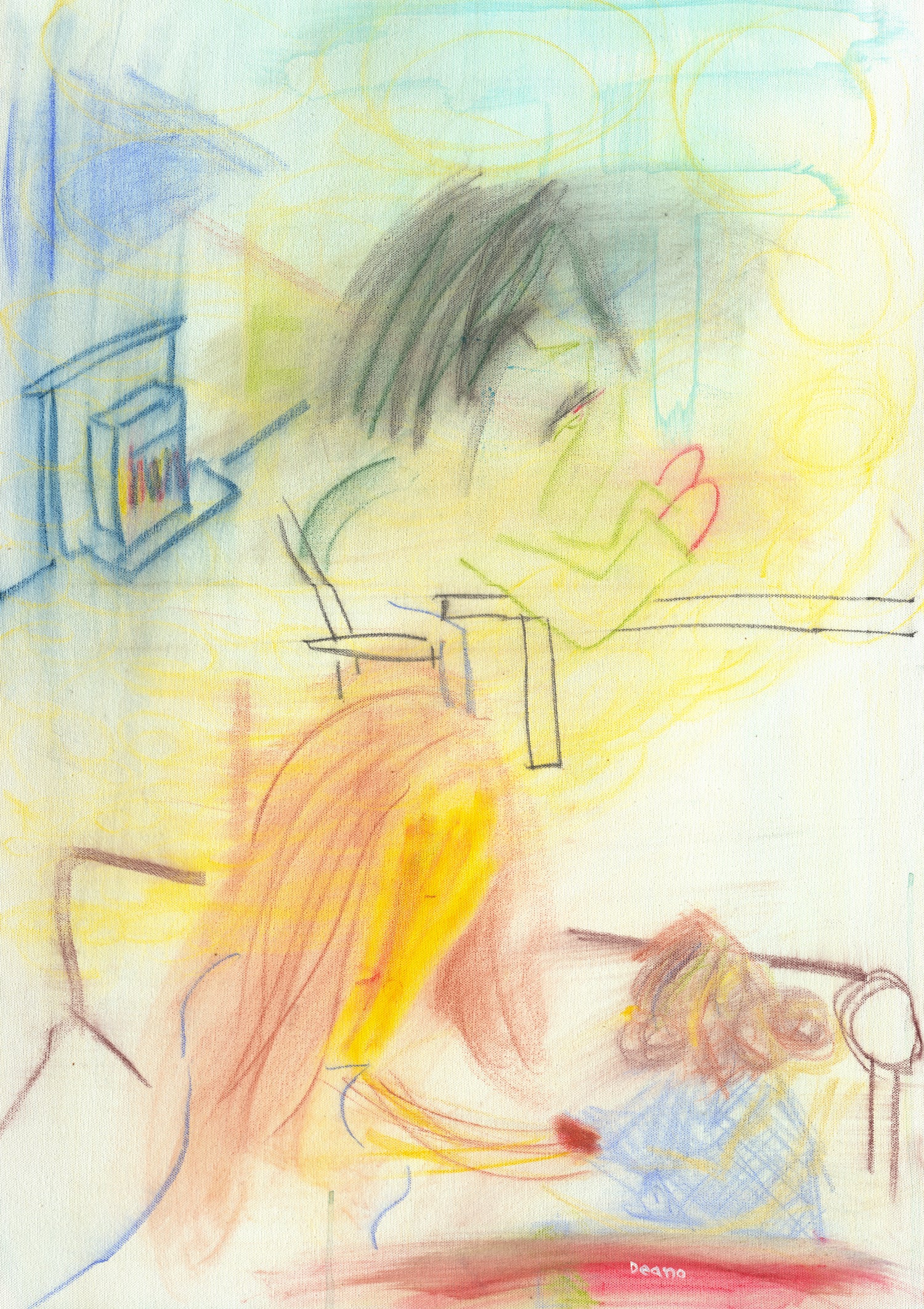 Close-up view of the limited-edition artwork &